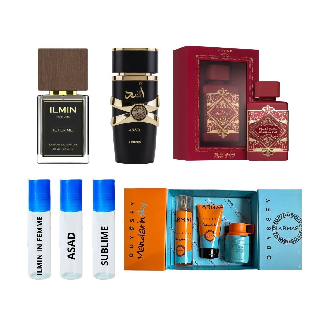 COMBO 4 PERFUMES+3 PROBADORES